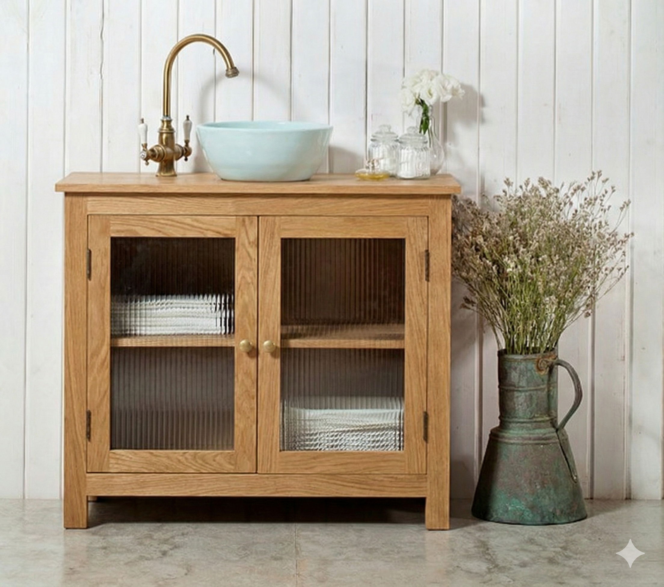 שידת רחצה - רוחב 90 ס"מ