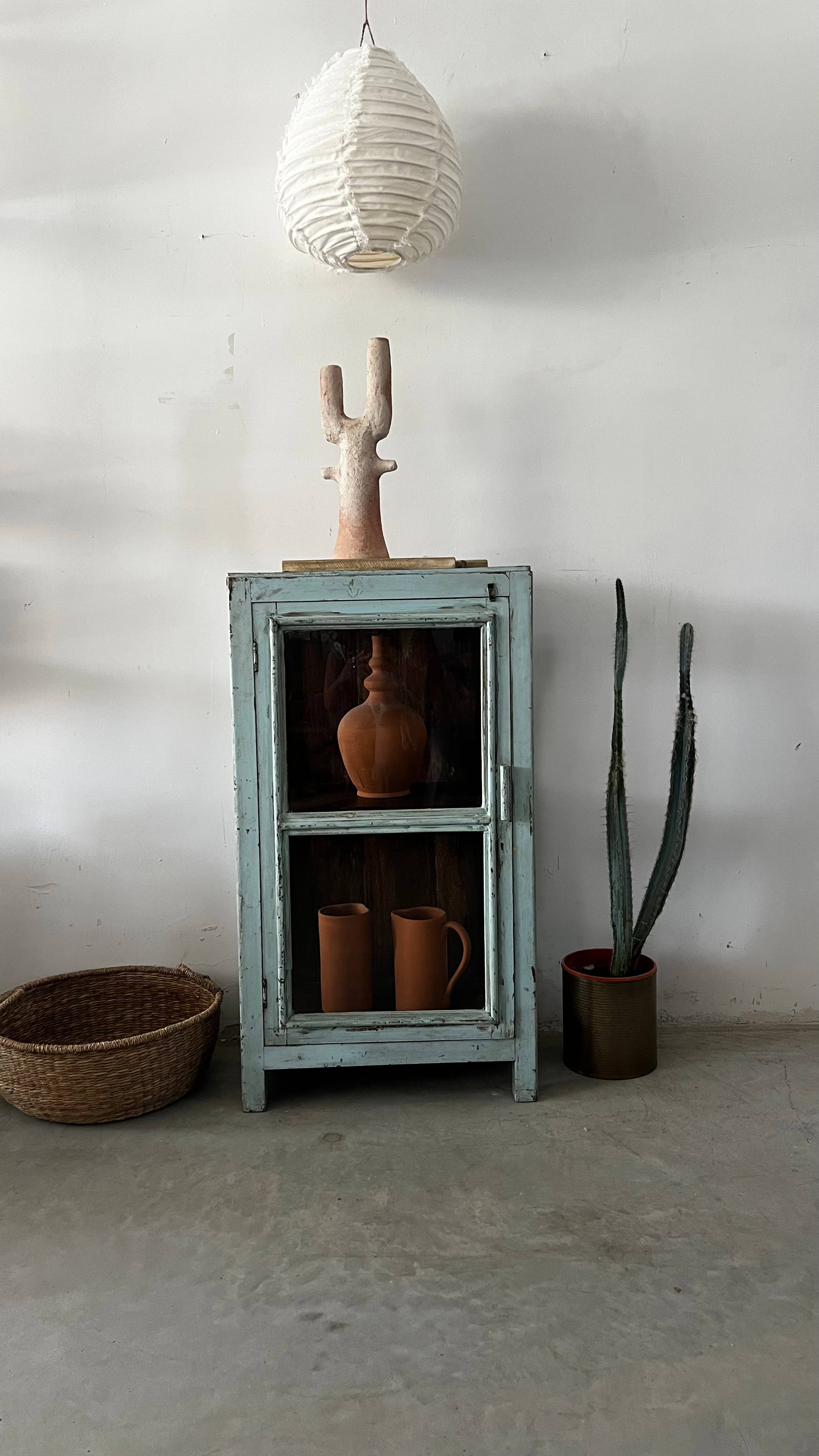 ויטרינה פיס ענתיק תכלת