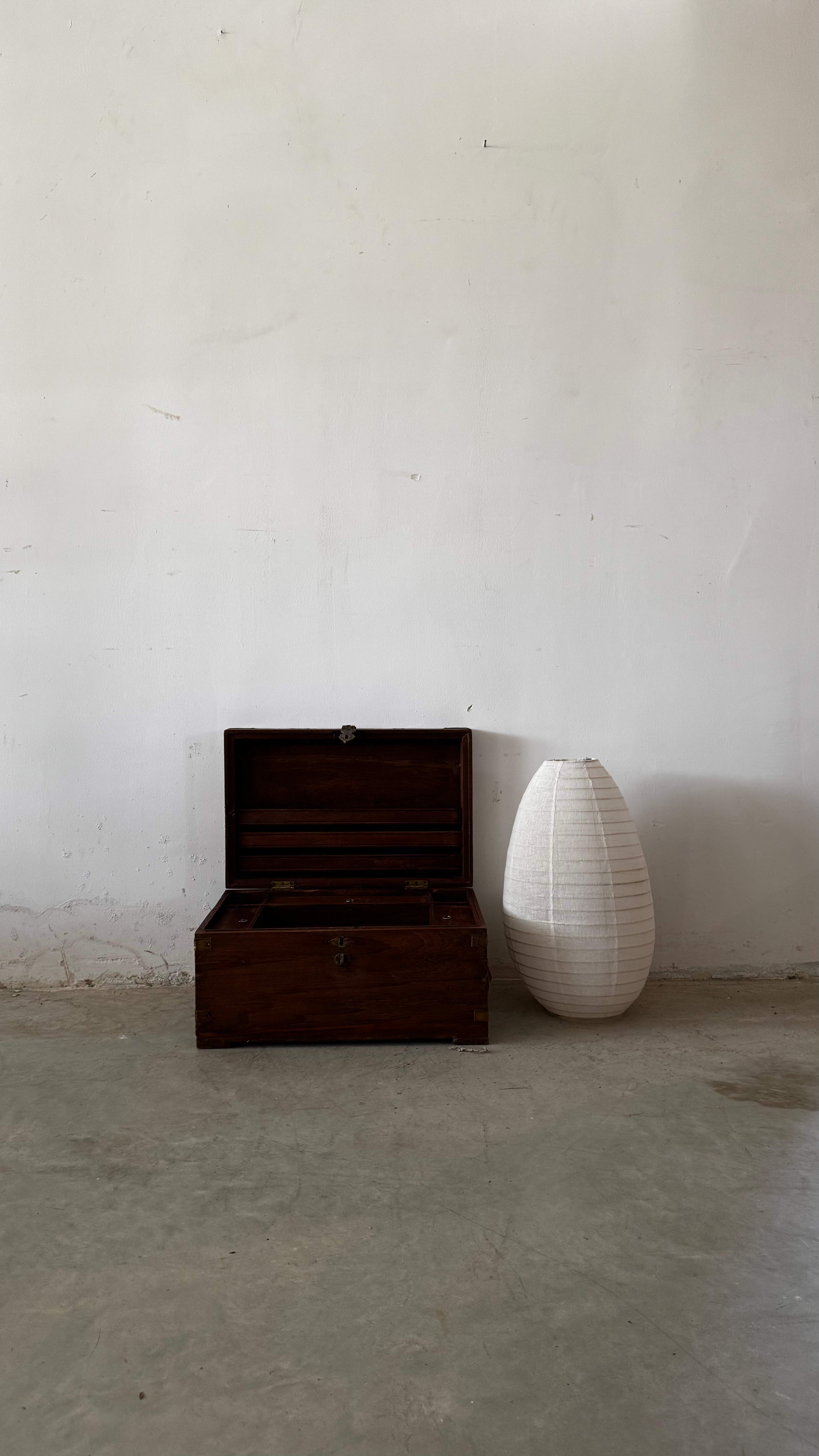 ארגז ענתיק חום