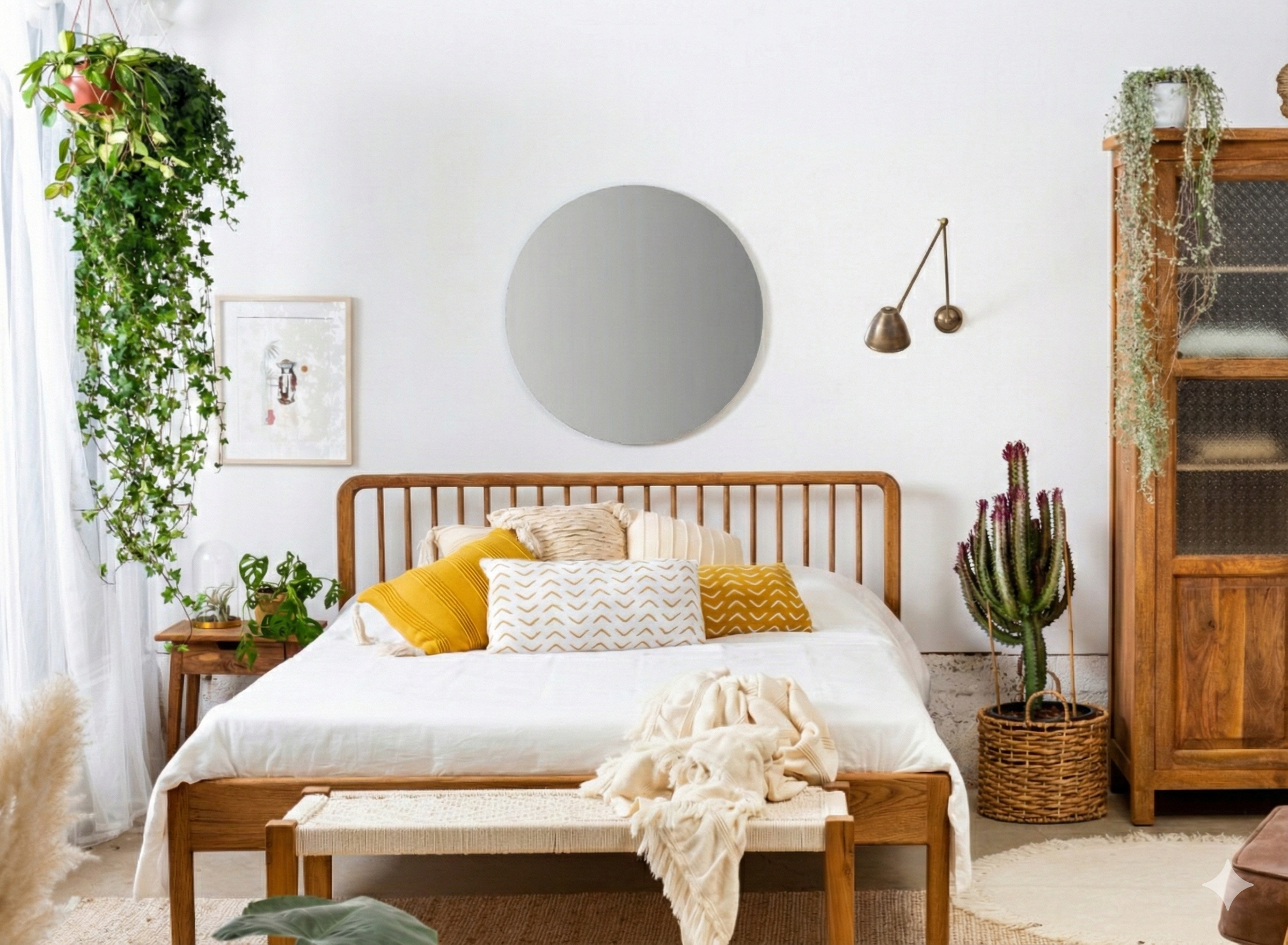 מיטה אנגלית מעץ אלון