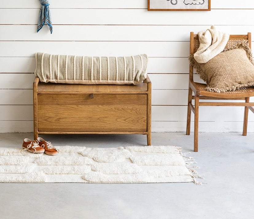 תיבת אחסון מעץ מלא