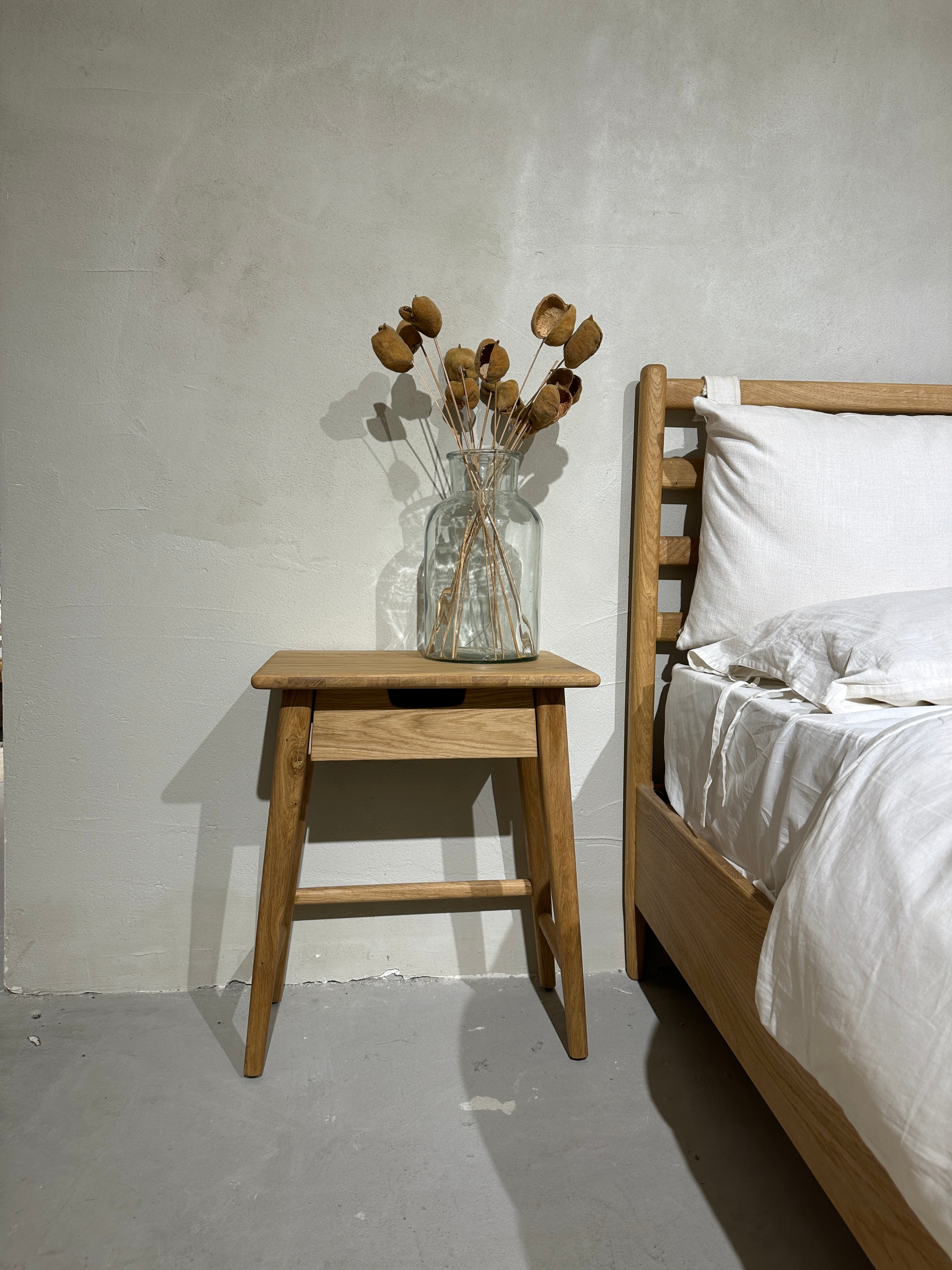 שידת צד אלון בוהו מגירה