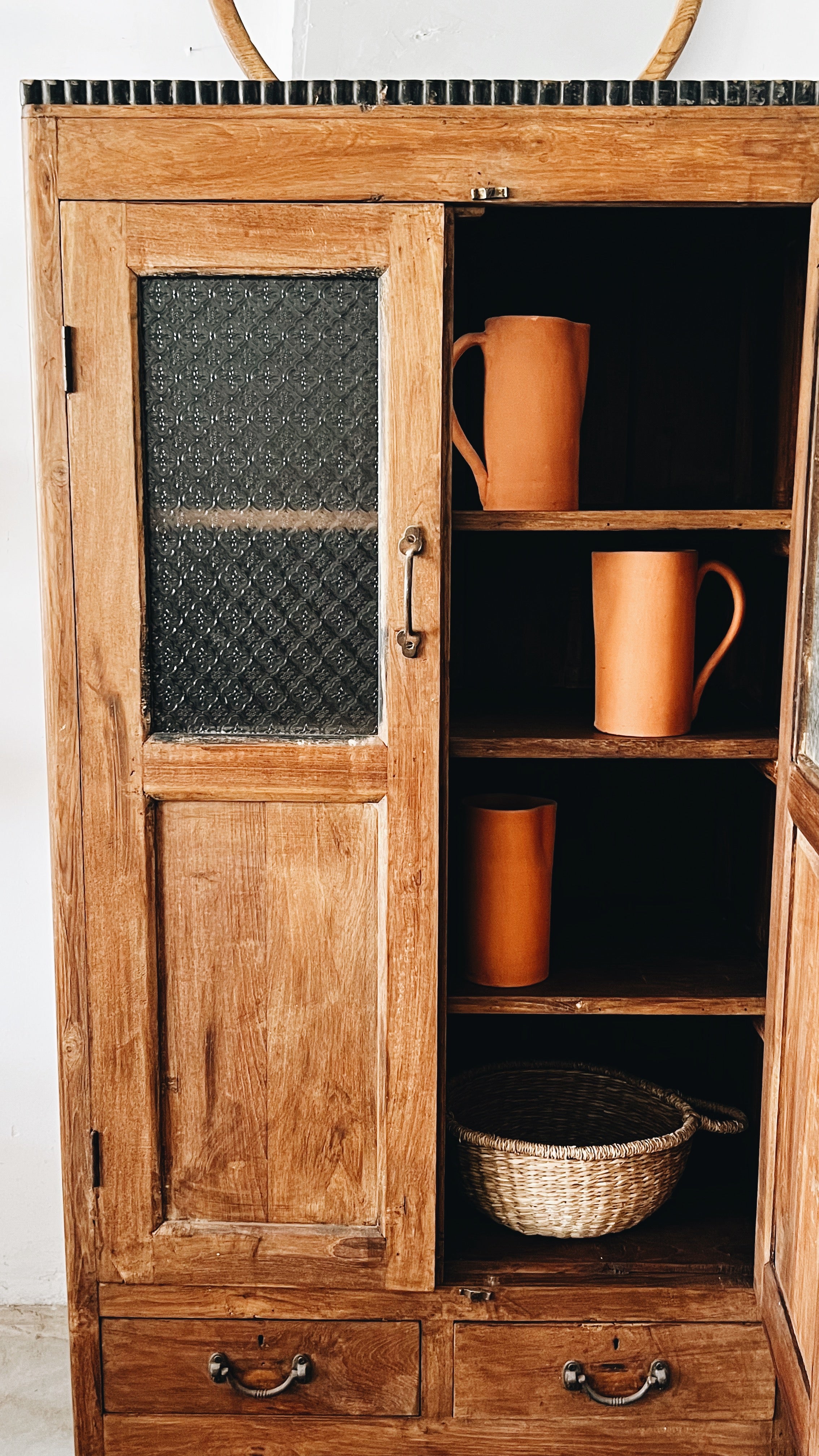 ויטרינה פיס ענתיק  2 דלתות