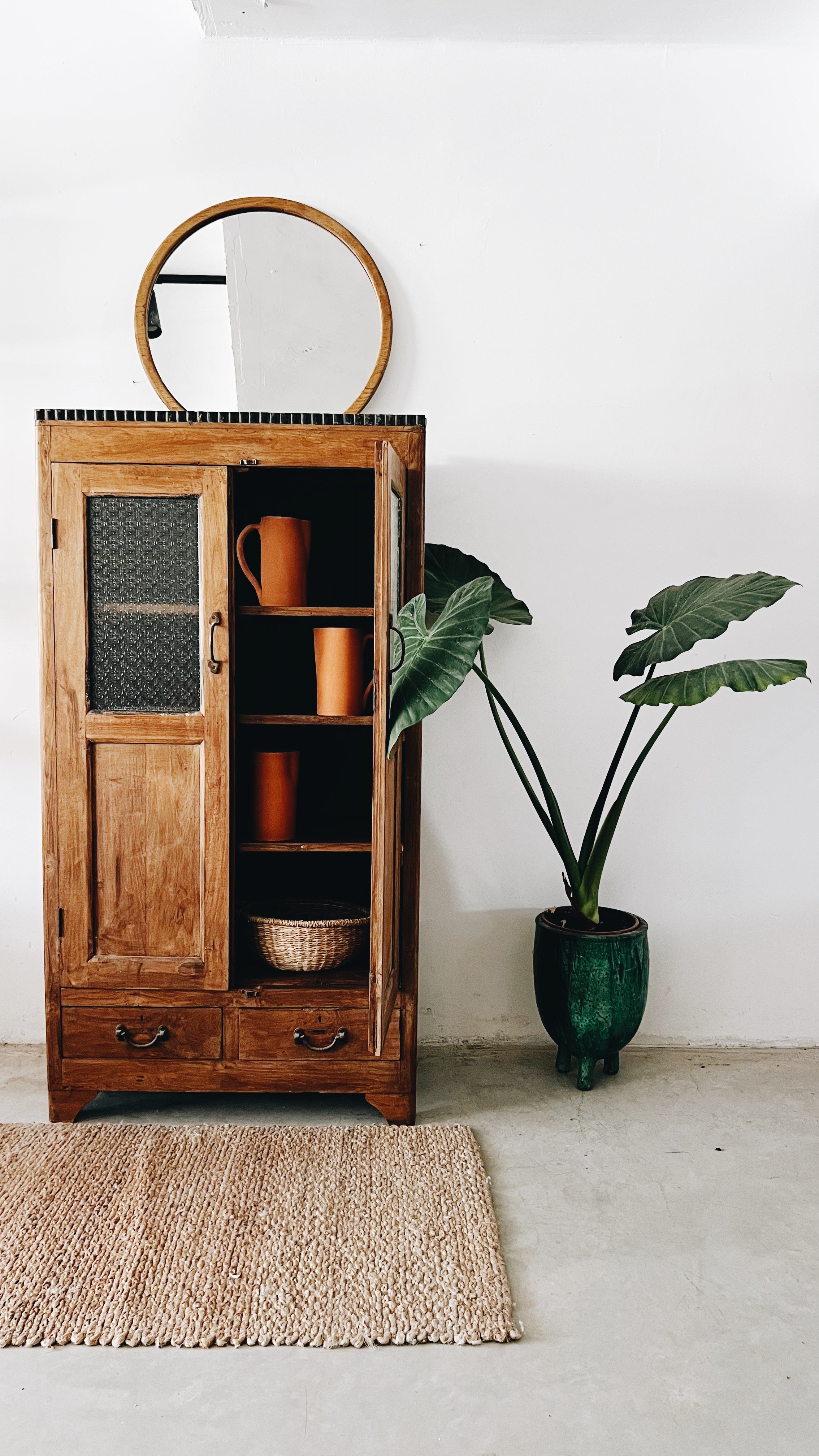 ויטרינה פיס ענתיק  2 דלתות