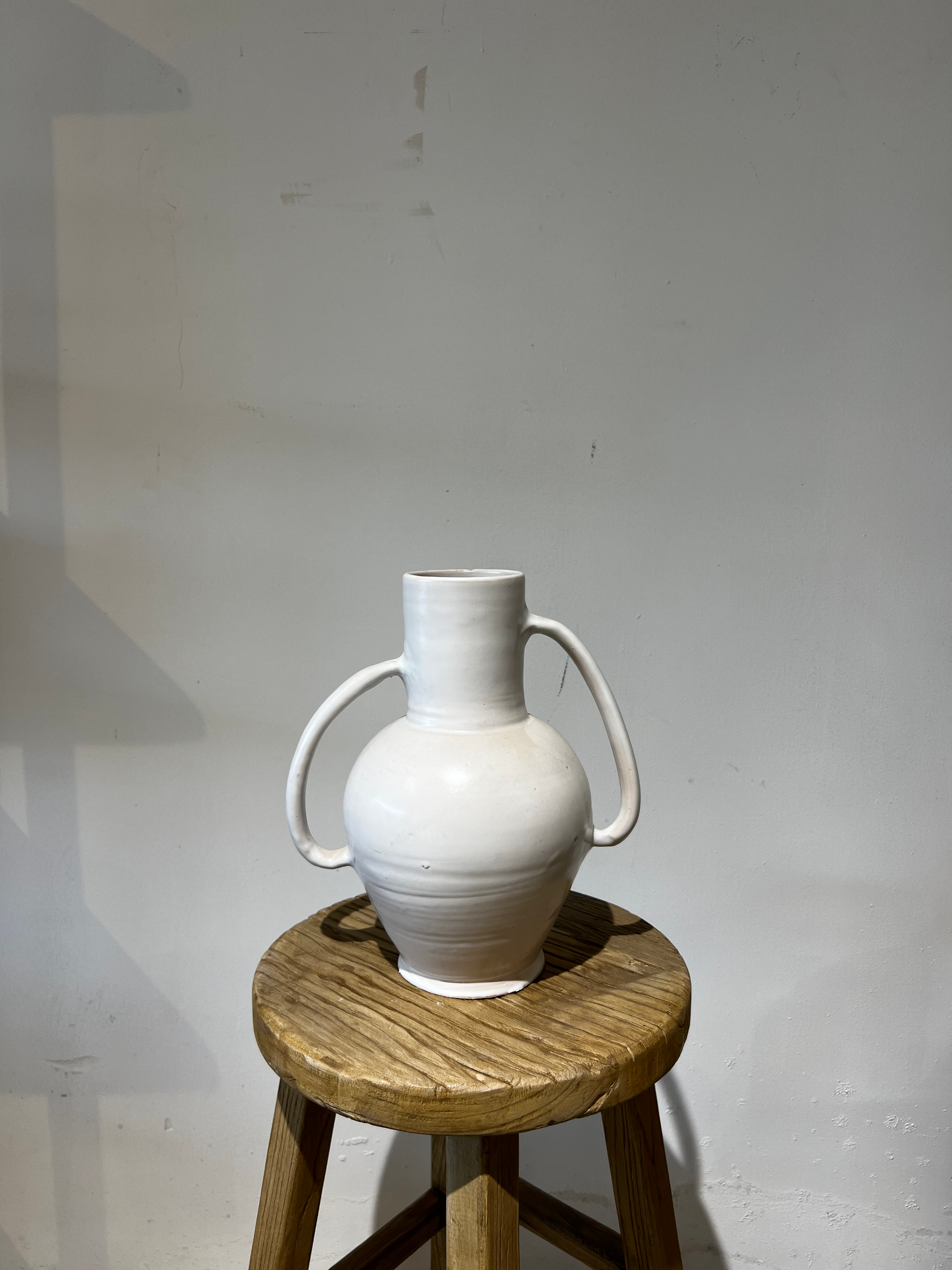 כד חרס  לבן יבוא ממרוקו