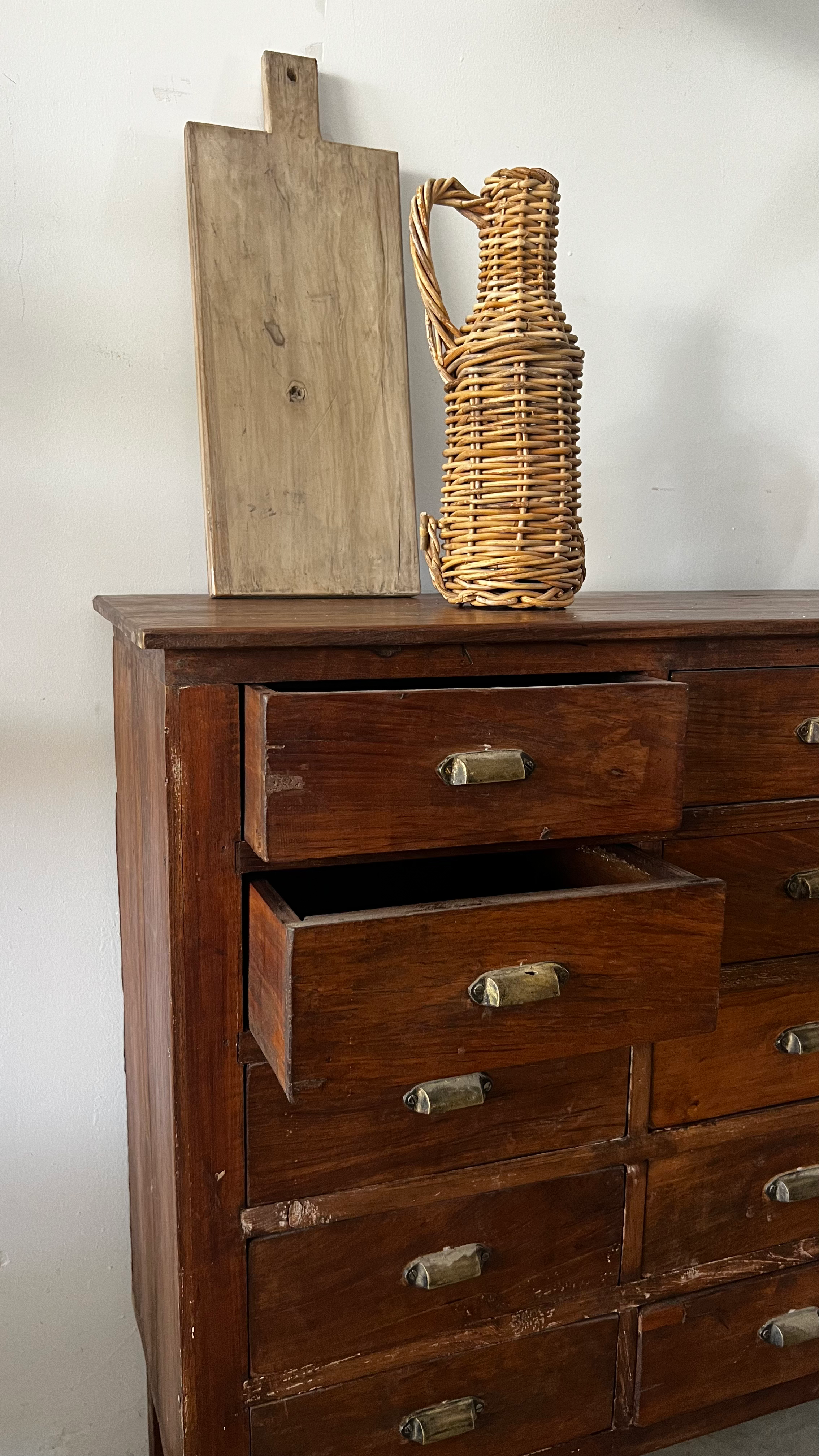 שידת מגירות ענתיקה מולטי מגירות 1.10/36