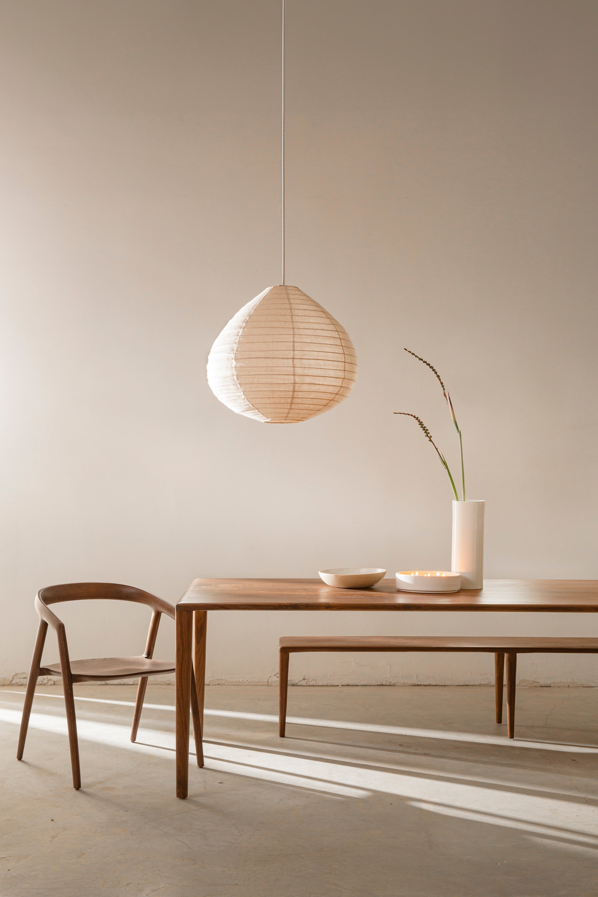 ספסל עץ אגוז אמריקאי