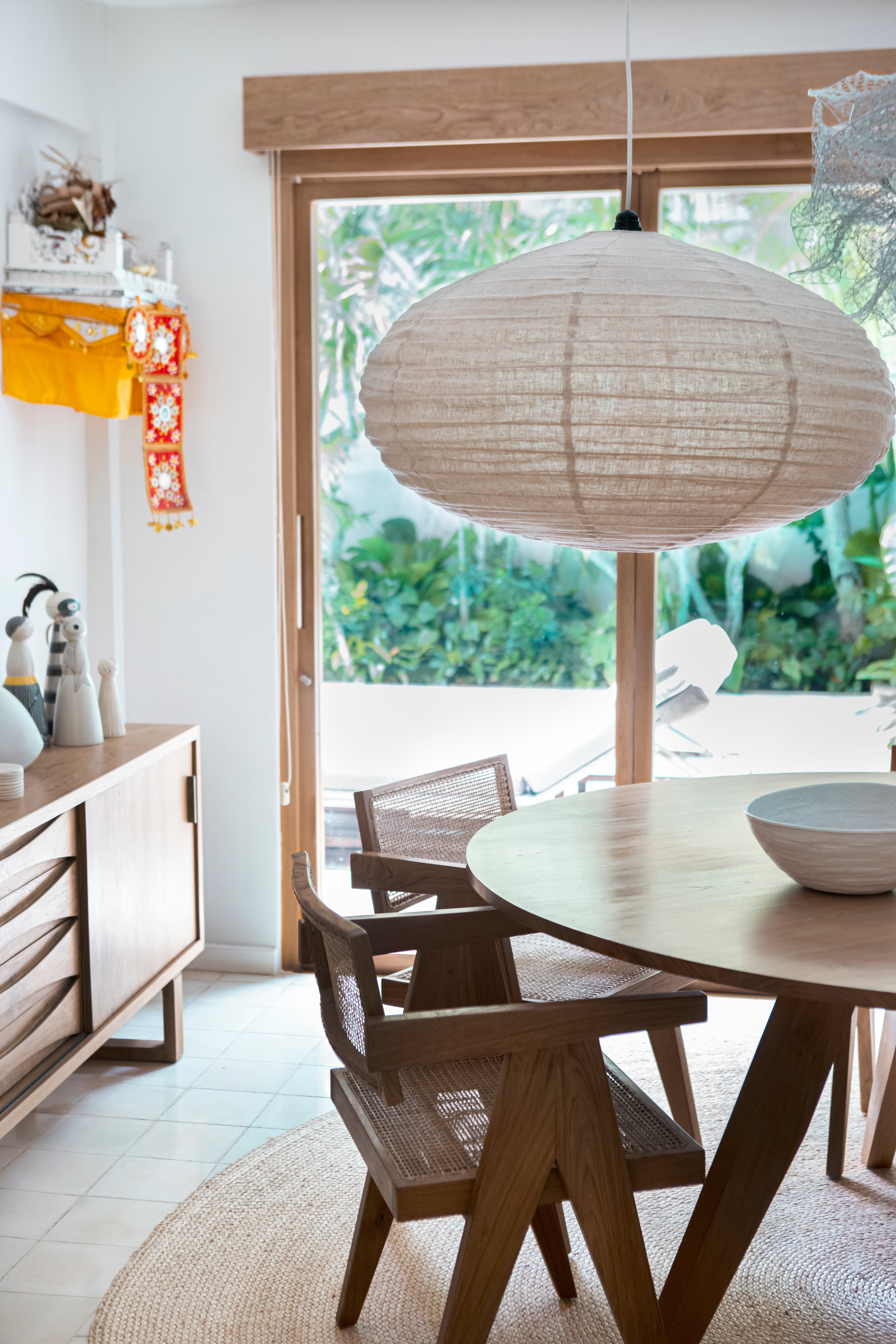 אהיל פשתן  עבודת יד יבוא מבאלי  off white