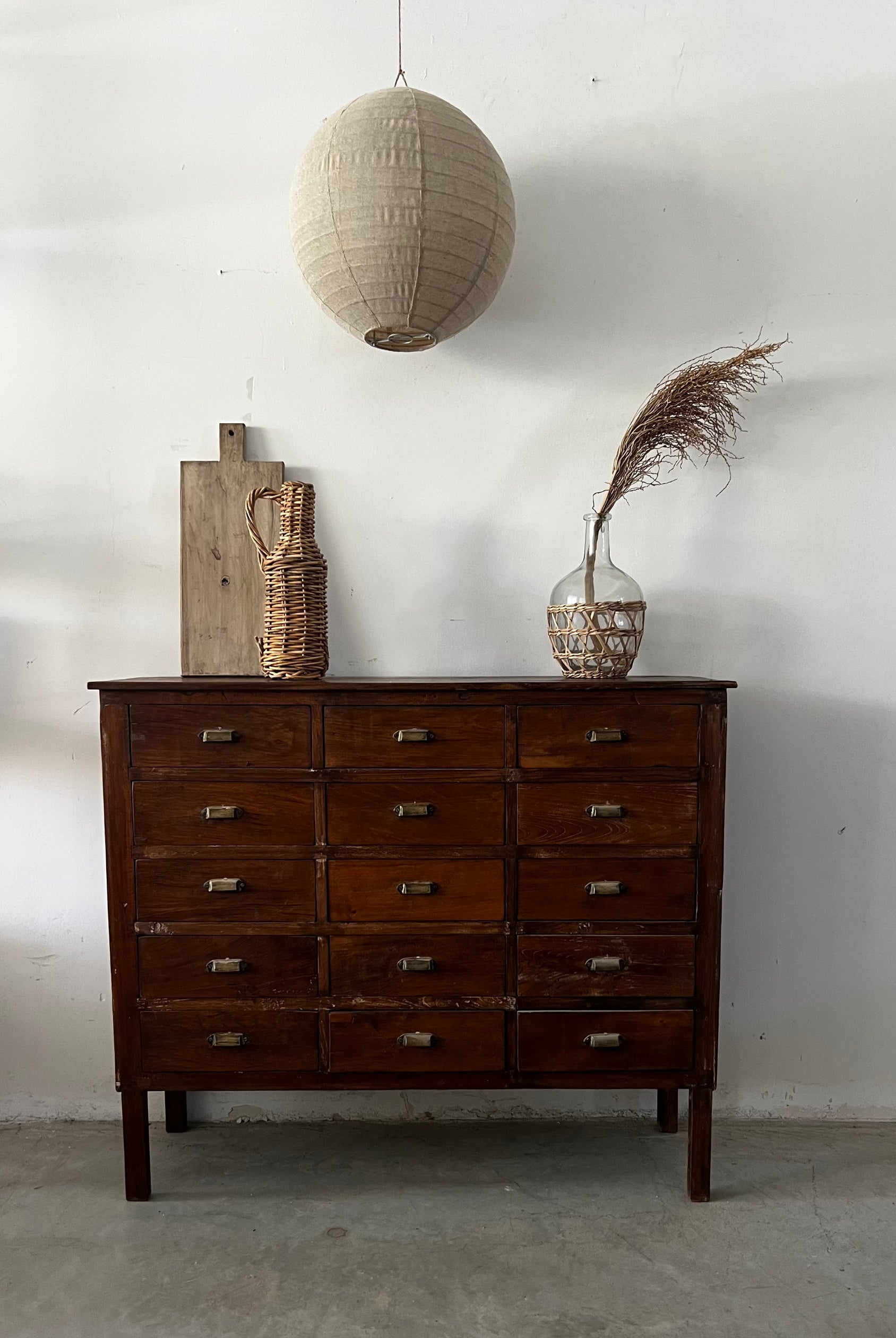 שידת מגירות ענתיקה מולטי מגירות 1.10/36